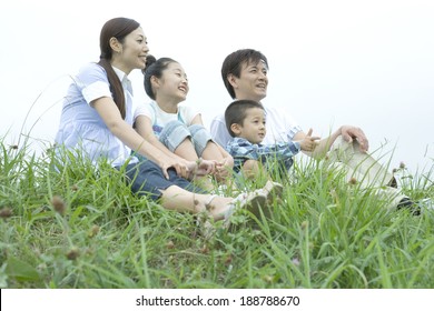 smiling family