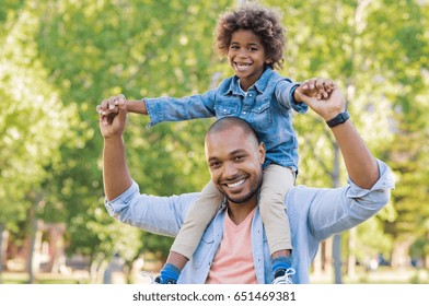 1,323 Black Dad His Kids Playing Images, Stock Photos & Vectors 