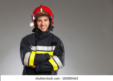 1,827 Fireman Posing Images, Stock Photos & Vectors | Shutterstock