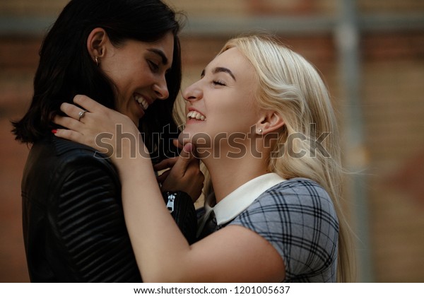 Blonde And Asian Lesbian