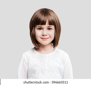Smiling Little Girl Portrait