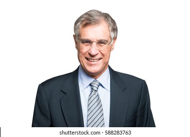 Smiling Mature Businessman Portrait