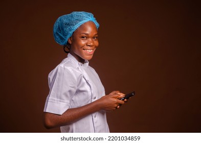 Smiling Medical Customer Service Rep