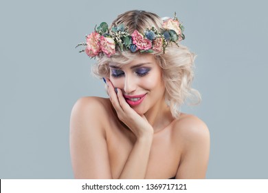 Flower Crown Images Stock Photos Vectors Shutterstock