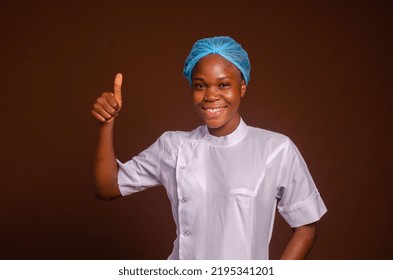 Smiling Nurse Portrait. Smiling Nurse In The Hospital.