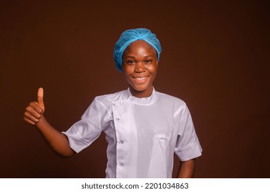 Smiling Nurse Portrait. Smiling Nurse In The Hospital.