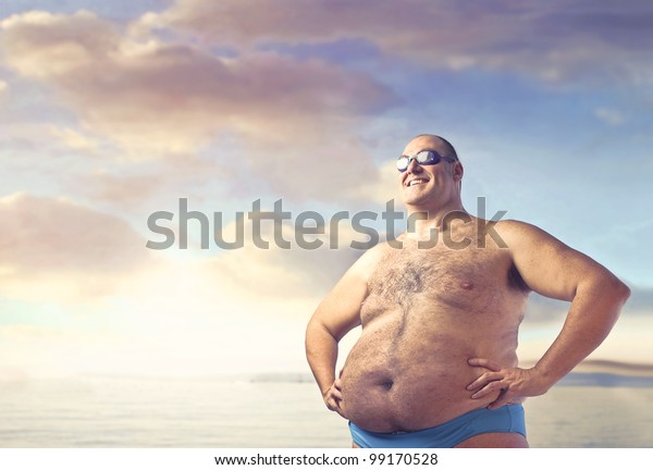 mens bathing suits for fat guys