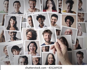 Smiling people's pictures - Shutterstock ID 431269534