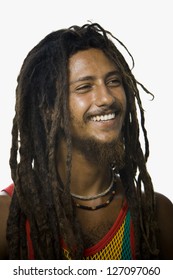 Smiling Rastafarian Male