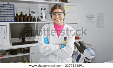 Similar – Happy to perform lab experiments