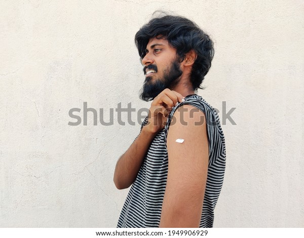 Smiling South Indian Beard Man Black Stock Photo 1949906929 | Shutterstock