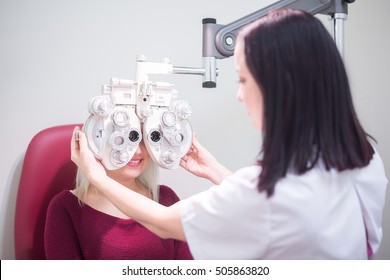 test oftalmolog miopie și severitate