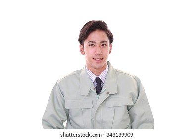 Smiling Worker 