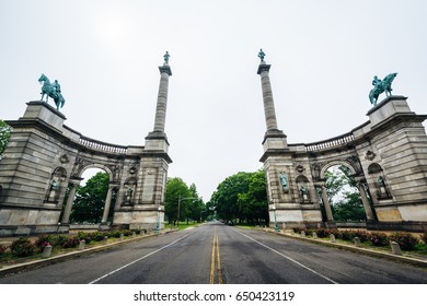 The Smith Memorial Arch, At West Fairmount Park In Philadelphia, Pennsylvania.