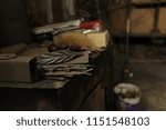 Smith works in the forge