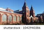 Smithsonian Castle on the National Mall in Washington, DC