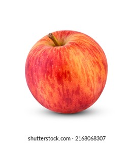 smitten apple isolate on white background