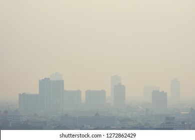 Smog pollution cover the city bangkok - Powered by Shutterstock