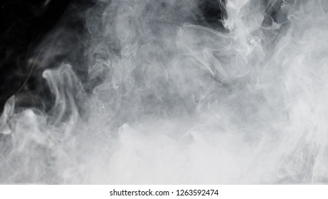 Smoke Background Smoke Collection Airborne Solid Stock Photo 1263592474 ...