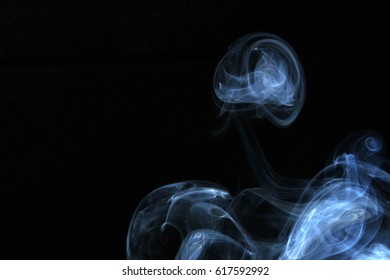 Smoke Background Smoke Collection Airborne Solid Stock Photo 617592992 ...