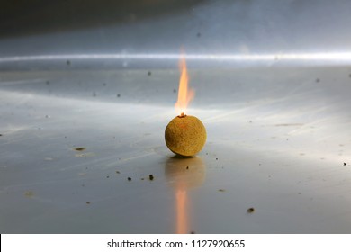 diy 4th of july smoke bomb newspaper and amonium nitrate