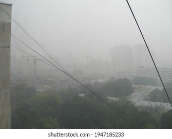 Smoke From Burning Peat, Heatwave Of 2010