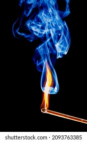 Smoke Of A Burnt Matchstick