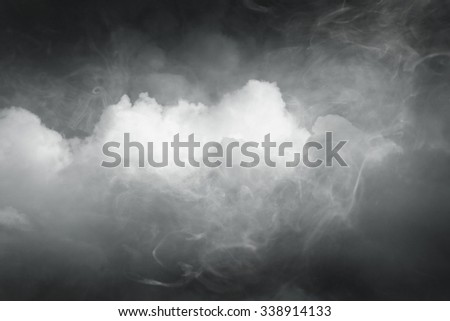 smoke and cloud.Artistic abstraction composed of nebulous.