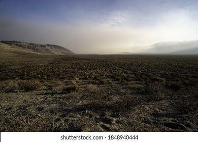 Smoke From The Creek Fire Blankets The Owens Valley