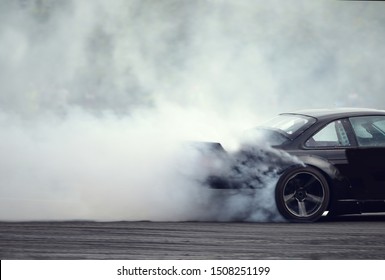 Smoke drift car, side drift car