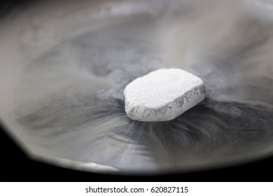 Smoke Of  Dry Ice (solid Carbon Dioxide)