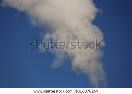 Similar – Image, Stock Photo The air’s out. Smoke