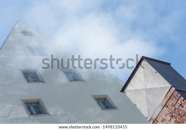 Smoke Fireplace Oldest Sausage Roasting House Stock Photo Edit