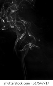 Smoke From Incense.Simulated To Smoke From Hot Food.