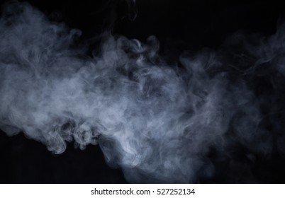 Smoke On Blackbackground