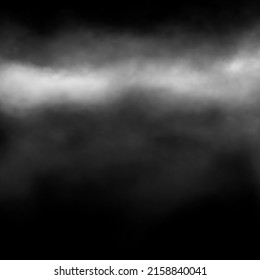smoke overlay effect. fog overlay effect. atmosphere overlay effect. Isolated black background. Misty fog effect, texture overlays. fume overlay. vapor overlays. fog background texture. steam, smoky. - Shutterstock ID 2158840041
