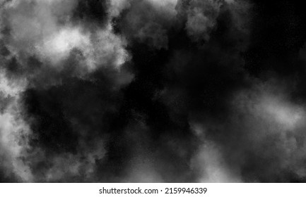 smoke overlay effect. fog overlay effect. atmosphere overlay effect. smoke texture overlays. Isolated black background. Misty fog effect. fume overlay. vapor overlays. fog background texture. steam. - Shutterstock ID 2159946339
