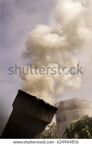 Similar – Image, Stock Photo Nuclear power plant Emsland