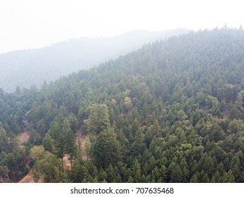 Smoke In The Rogue Valley In Southern Oregon