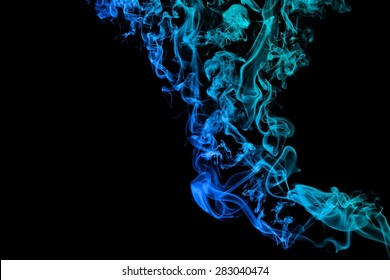 Smoke Texture Brushes, Edited With Adobe Photoshop Cs 5, Filled With Colours