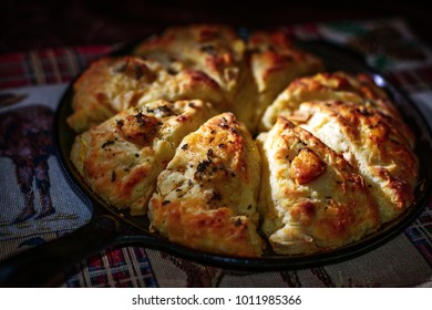 Smoked Cheddar And Apple Scones