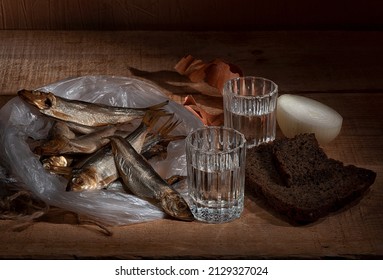 Smoked Herring, Vodka And Black Bread