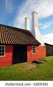 Smokehouse On Bornholm Island
