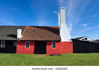 Smokehouse On Bornholm Island