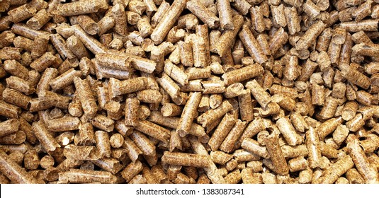Smoker Grill Pellets Pile Loose
