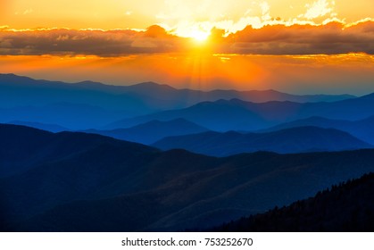 Smokey Mountain Sunset