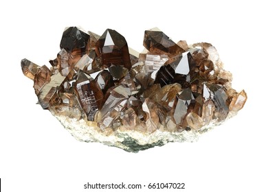 Smokey Quartz From Swiss Alps. 