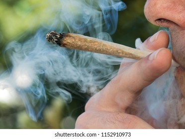 Smoking Marijuana (weed, Cannabis) 