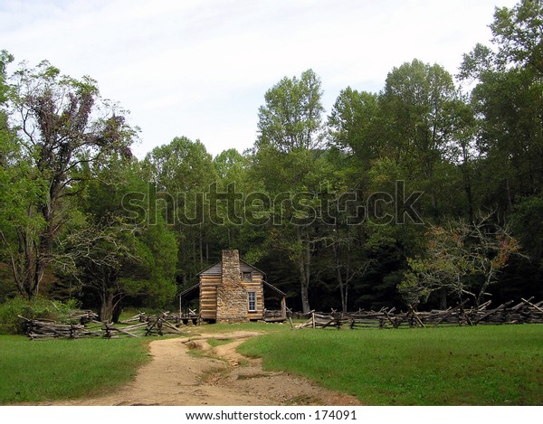 Smoky Mountain Cabin Trail Stock Photo Edit Now 174091