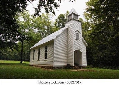 Smoky Mountains Palmer Chapel, Cataloochee valley